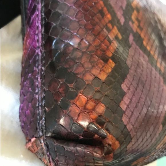 Lanvin Pop Happy Mini Python Crossbody Bag NWT - Picture 6 of 8